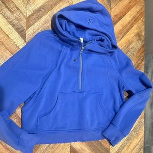 Wild indigo Half Zip Scuba